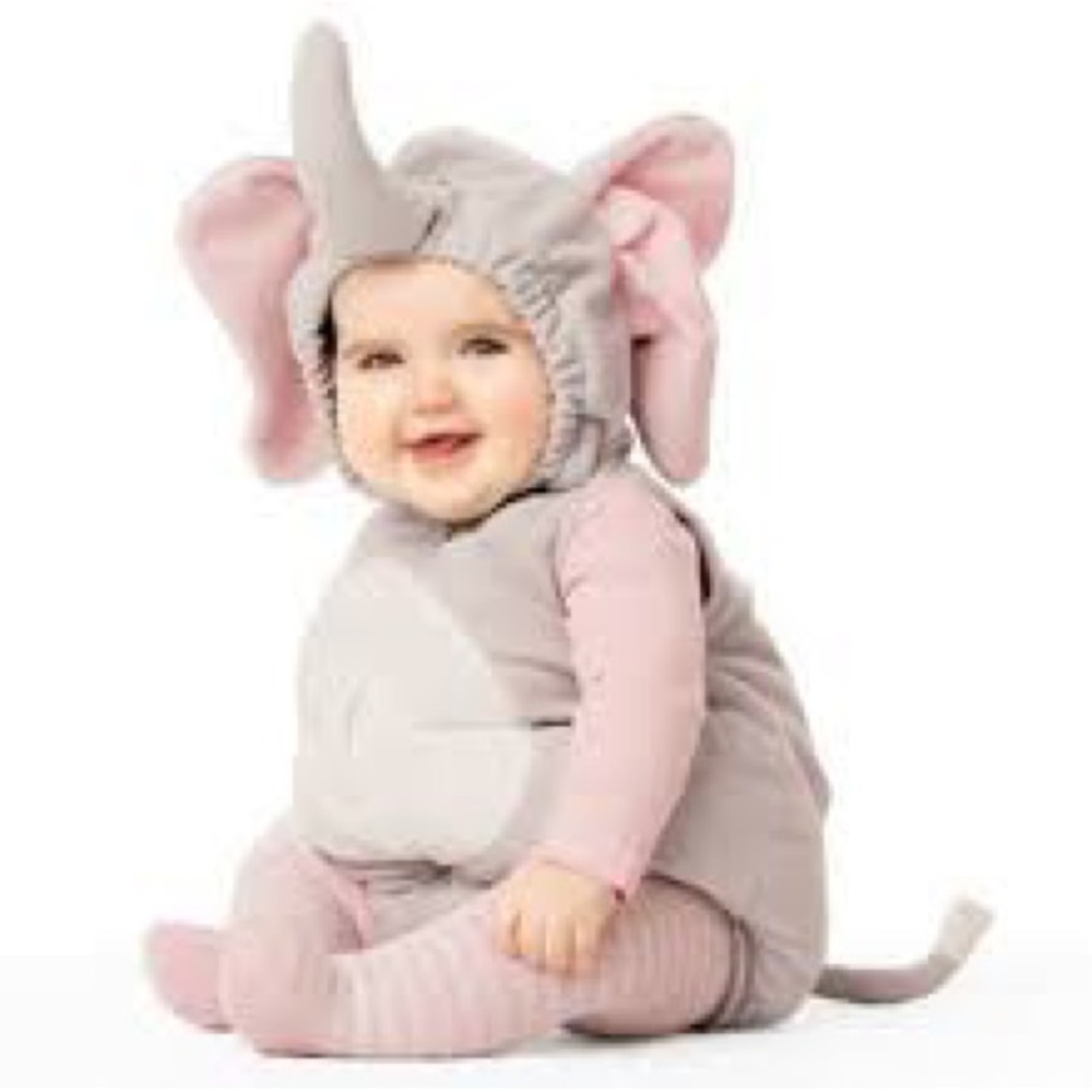 12 month toddler elephant costume